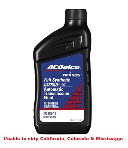 Full Synthetic Automatic Transmission Fluid 1 Quart 6 Pack J4754