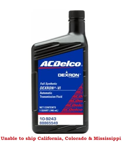 Full Synthetic Automatic Transmission Fluid 1 Quart 6 Pack J4754