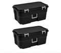 2-Pack 22Gal Wheeled Black Storage W66454