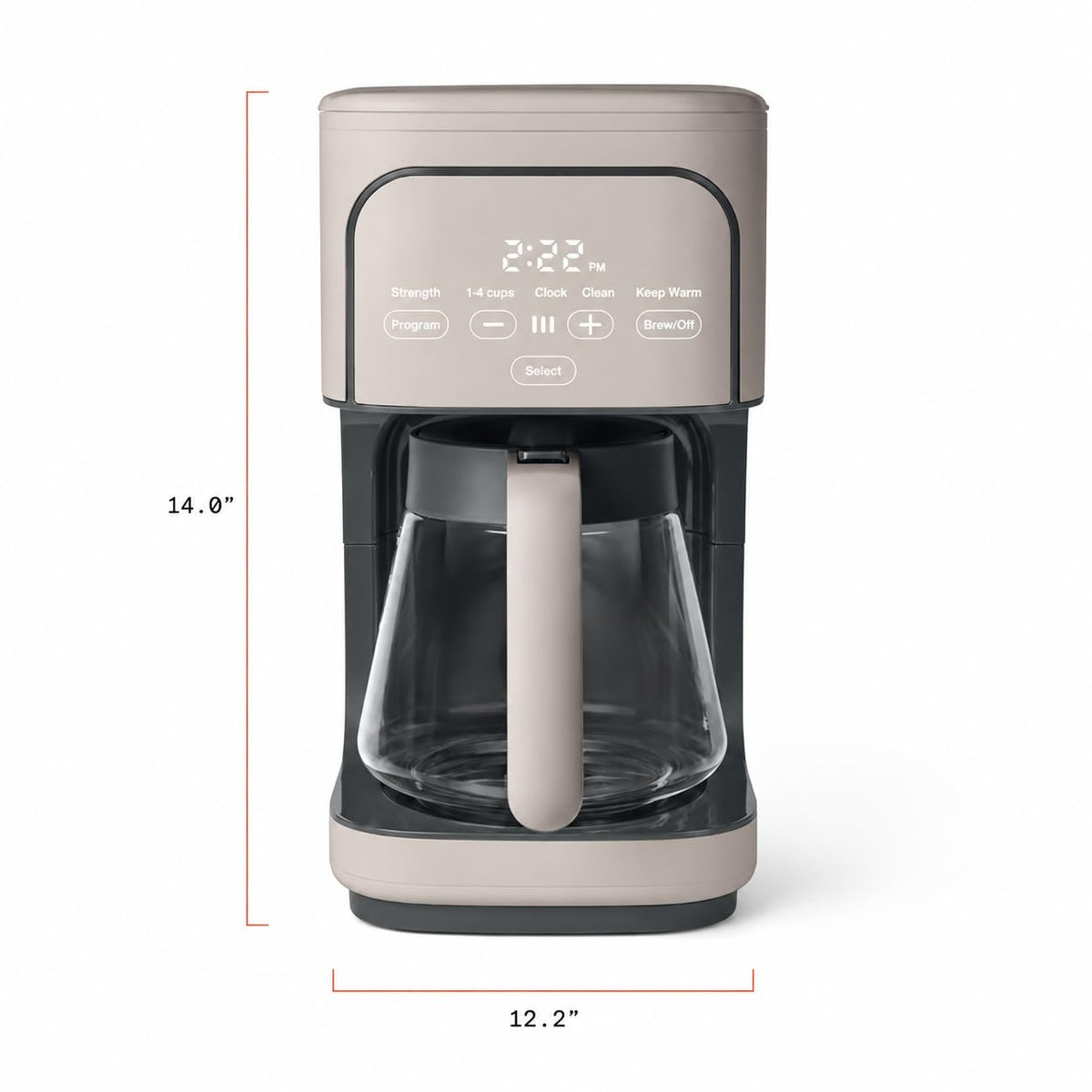 12 Cup Programmable Coffee Maker T344384