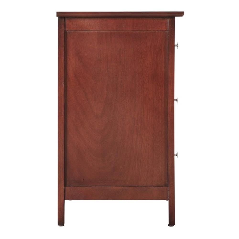 Cherry 3 Drawer Nightstand W14472