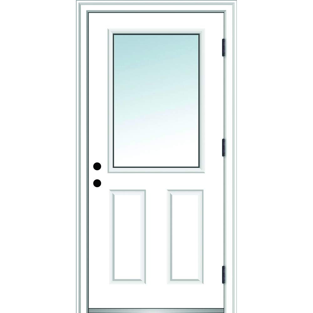 Steel Primed Left Hand Outswing Prehung Door 36"x80" T422