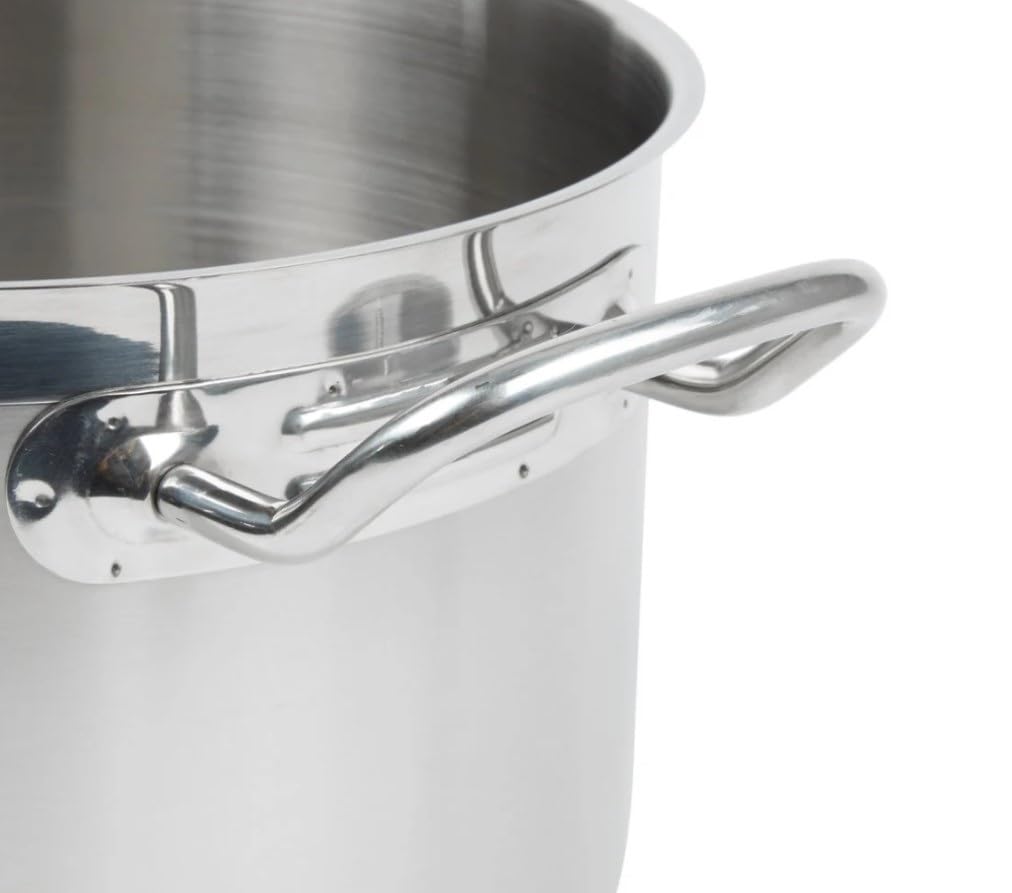 40 qt. Stainless Steel Stock Pot with Lid T4356