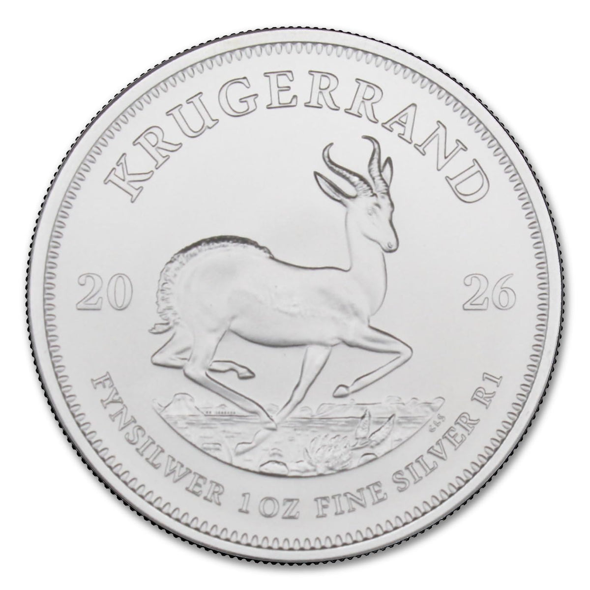 1 oz South African Silver Krugerrand Coin V48717