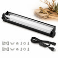 8W 10.0 12 Inch T5 UVB Reptile Light Fixture with Bulb D154
