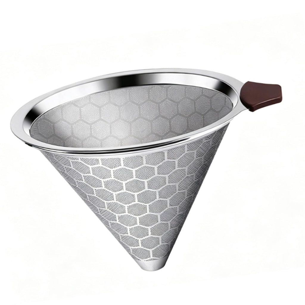 Pour Over Coffee Filter Dripper Stainless Steel L32910