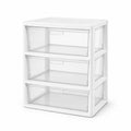 3 Drawer Clear Plastic Storage Organizer Z318193
