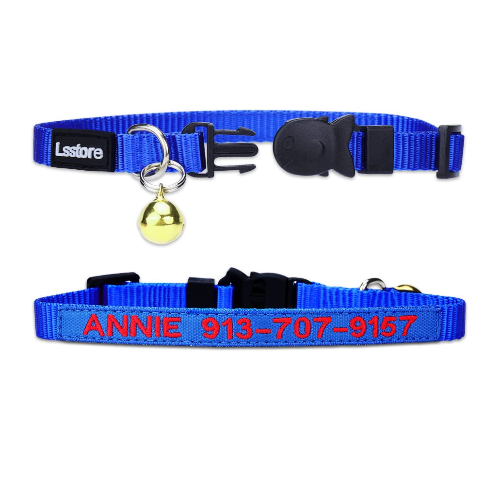 Nylon Cat Collar Breakaway with Bell U143