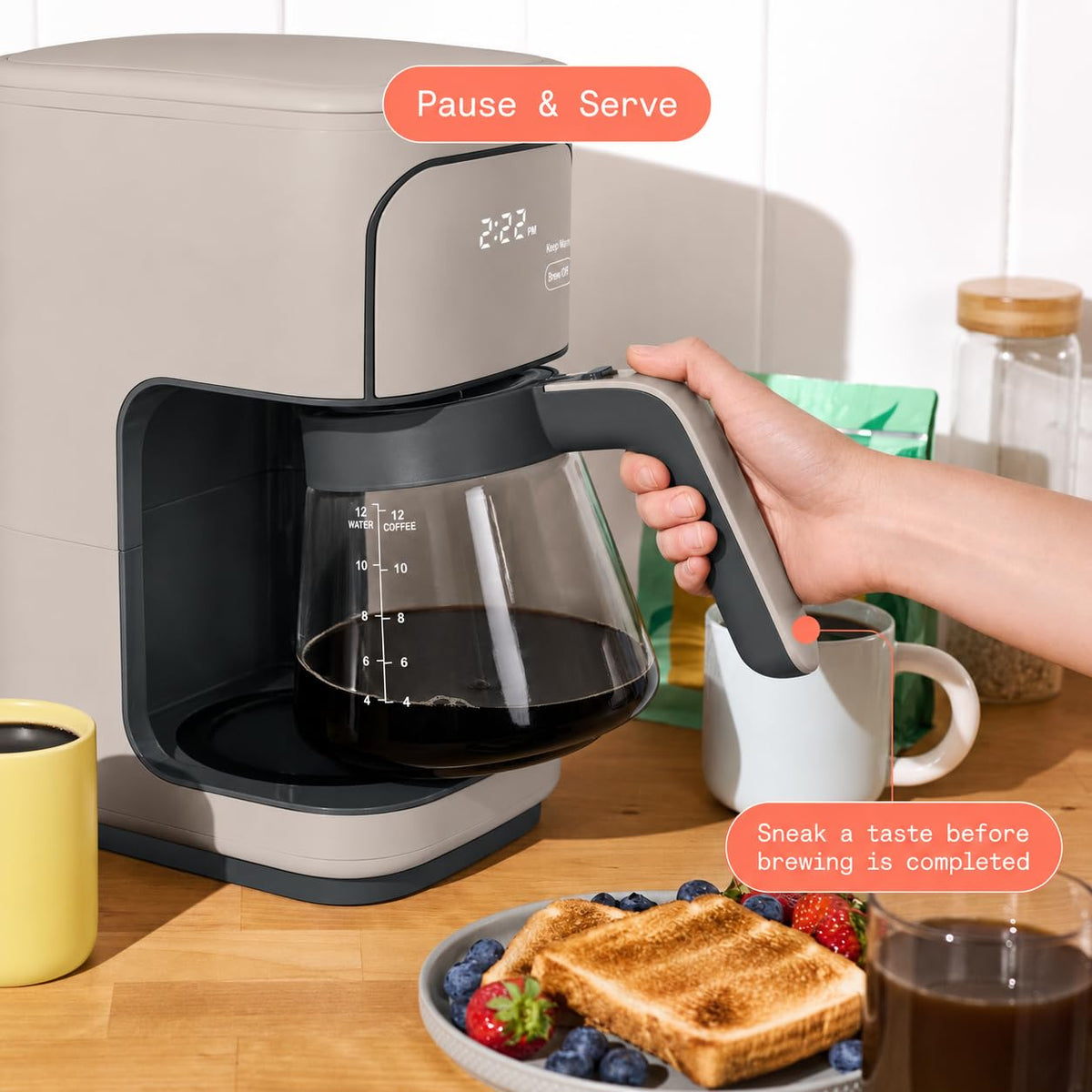 12 Cup Programmable Coffee Maker T344384