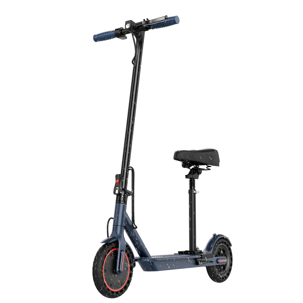 Foldable Pink Electric Scooter with Seat S883315