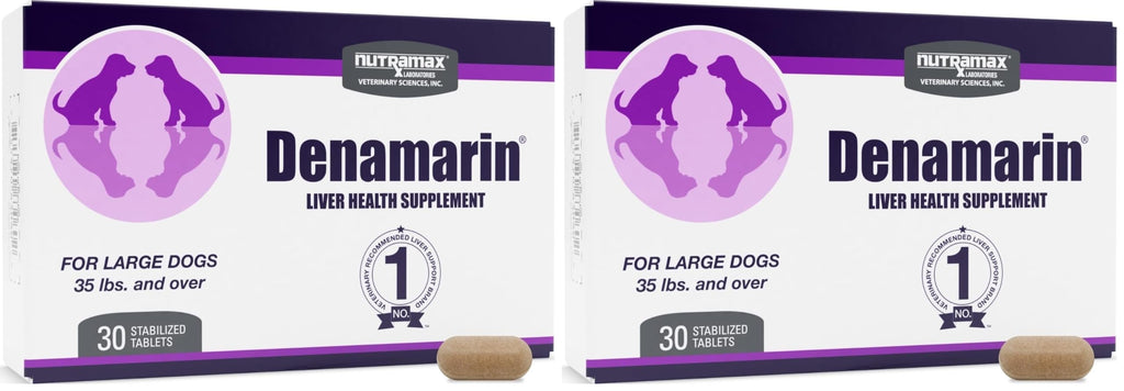 Large Dog Liver Health Supplement Coated Tablets 30 Count Pack of 2 R808