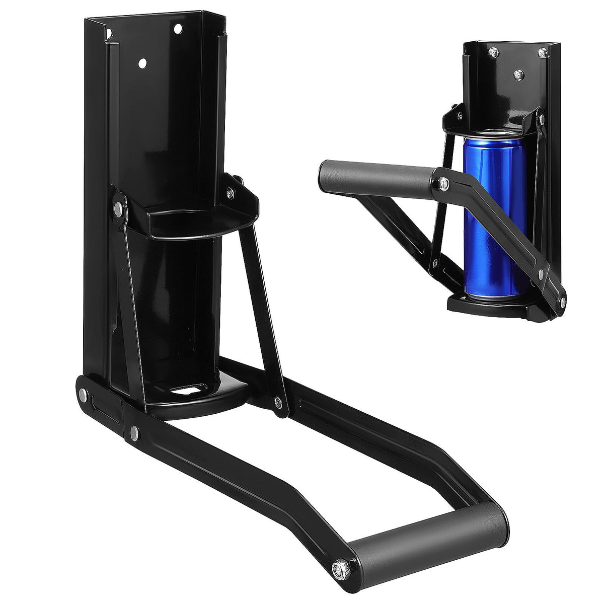 Heavy Duty Wall Mounted Can Crusher with Bottle Opener W71385