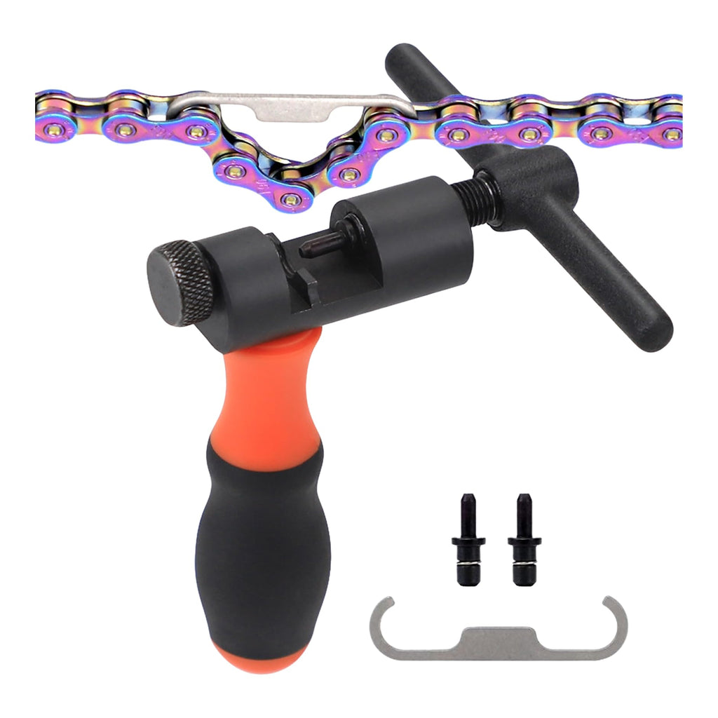 Bike Chain Tool, 1-13 Speed Chain Breaker with Spare Pins Y508