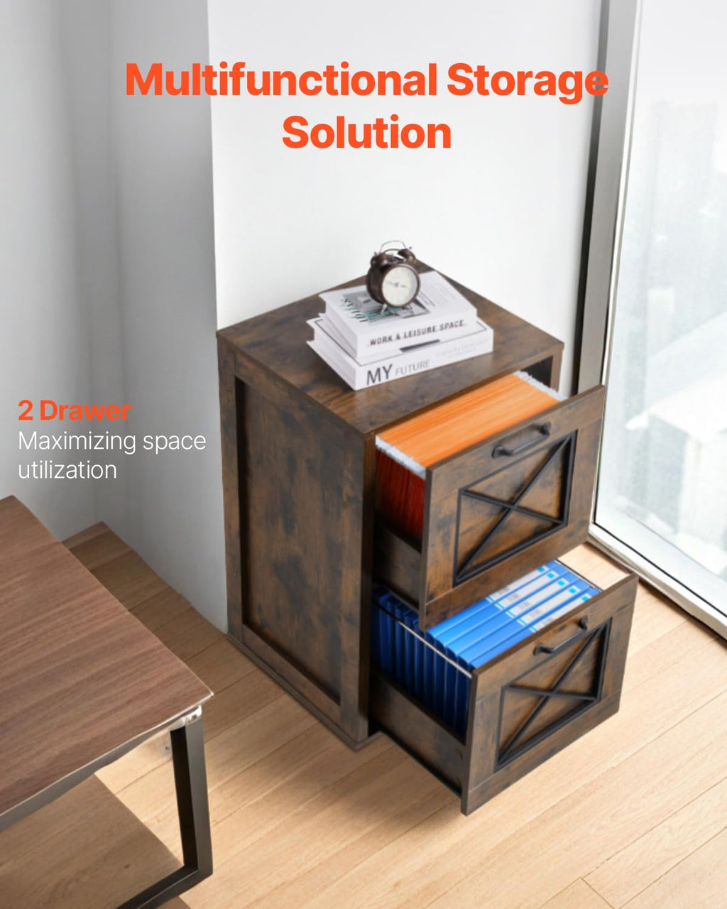 2 Drawer Vertical File Cabinet L214