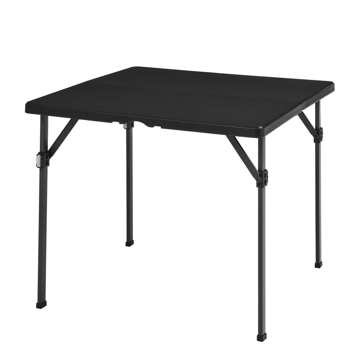 34 inch Black Portable Folding Dining Table Y532