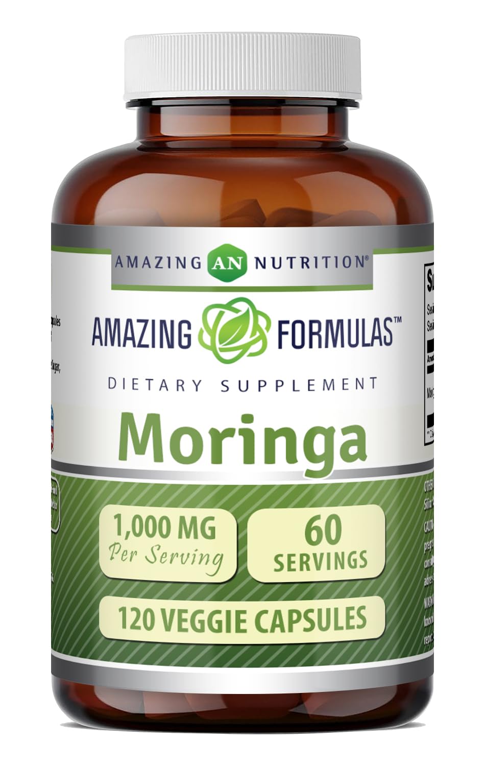 Moringa 4:1 Extract 1000 Mg Veggie Capsules N829