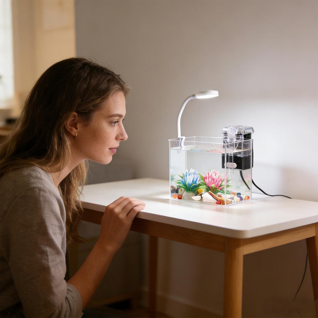 Small Aquarium with LED Lights S2538