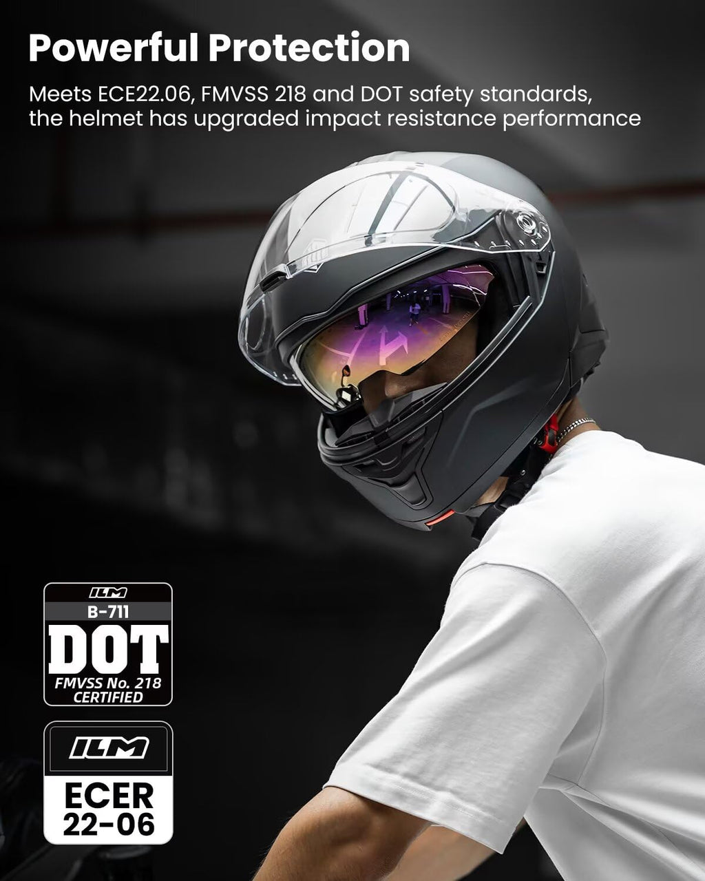 Motorcycle Helmet Modular Full Face C6172