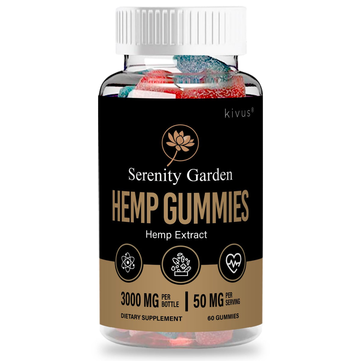 60 Gummies E544