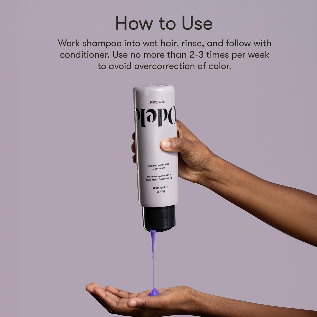 Sulfate-Free Purple Shampoo & Conditioner Set S79569