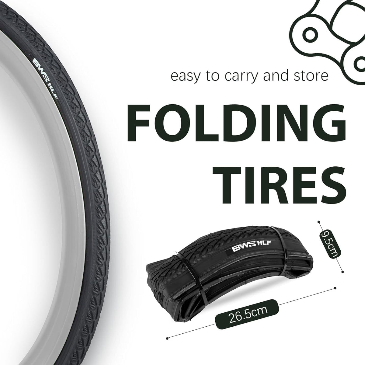 700x23/25/28/35c Road Bike Tire Folding Bead 2 Pack X3722
