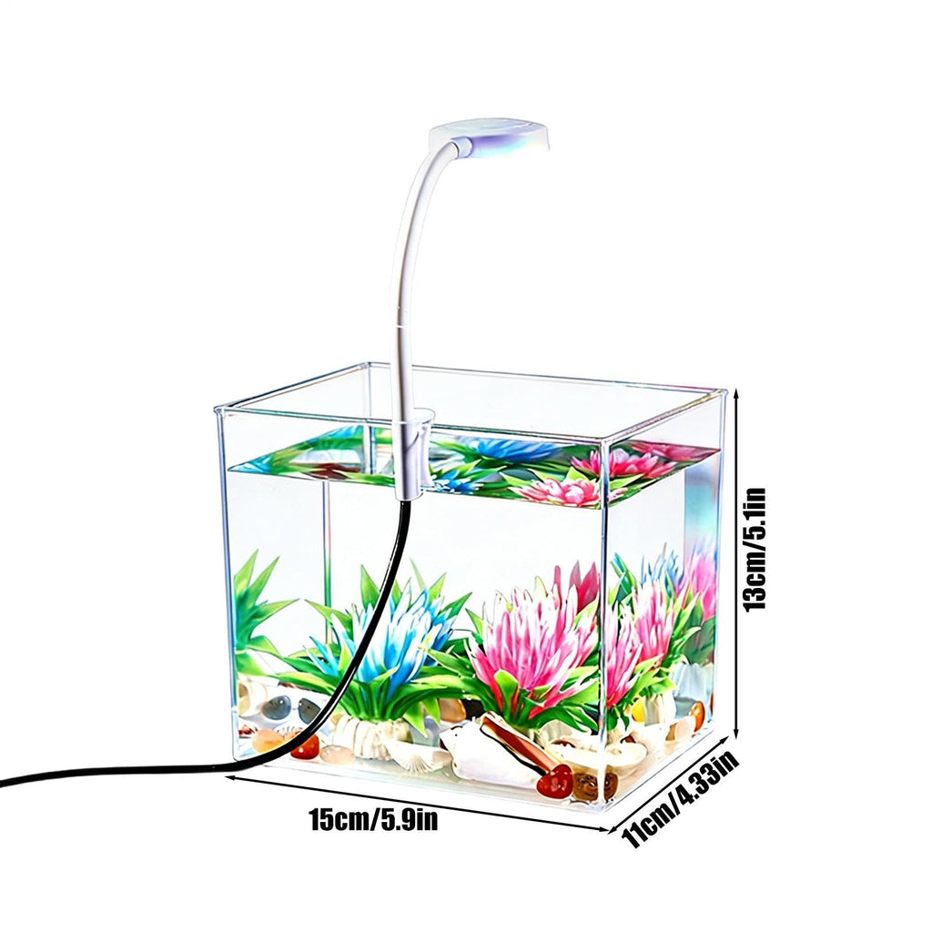 Small Aquarium with LED Lights S2538