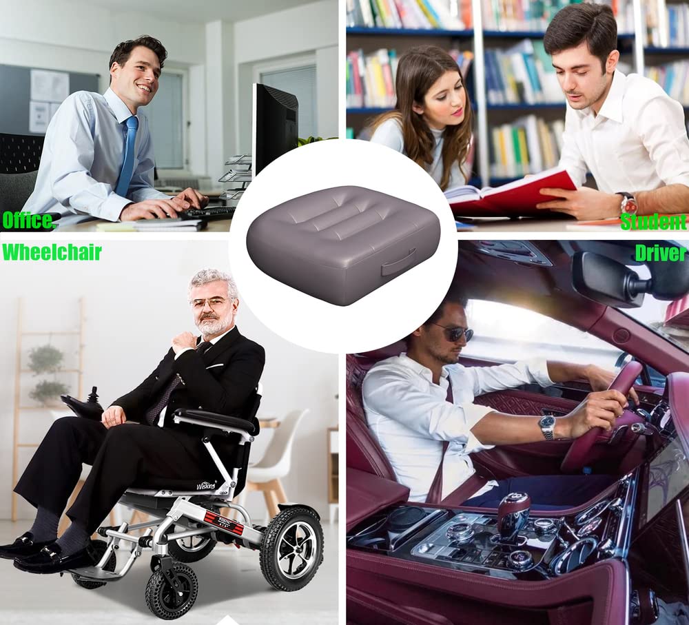 Adult Booster Seat Cushion Grey Q575