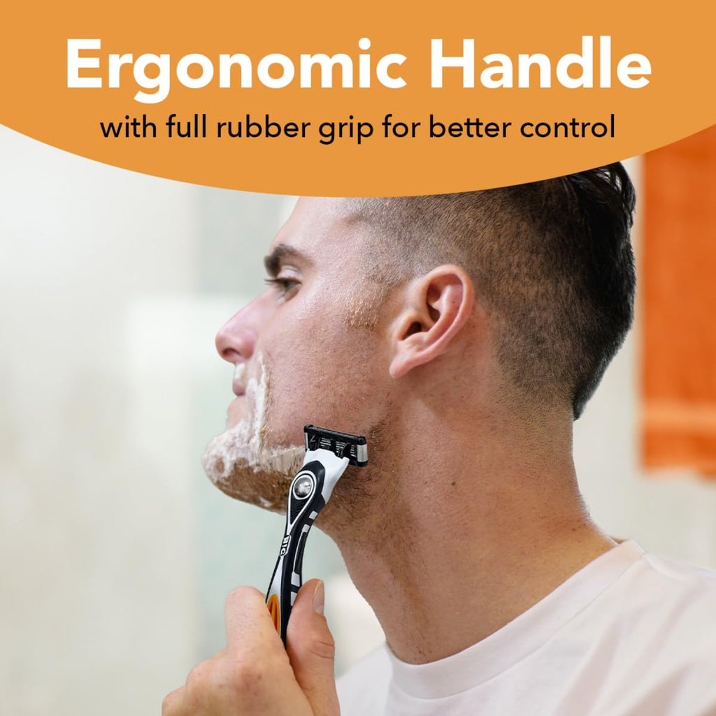 5-Blade Refillable Razors with 7 Cartridges X991