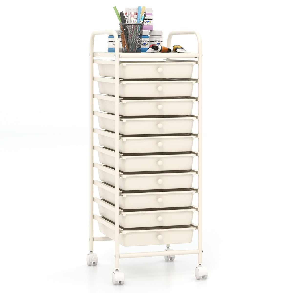 10 Drawer Storage Cart I213