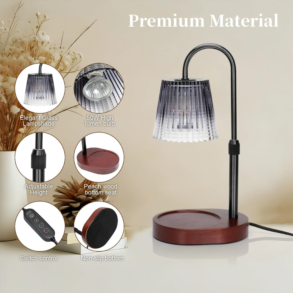 Candle Warmer Lamp with Timer and Dimmable Control T652