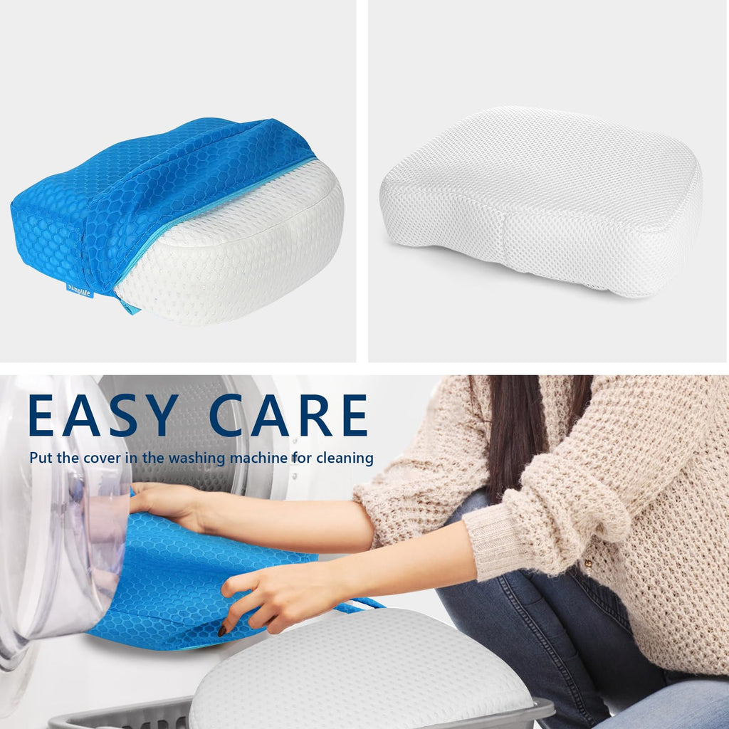 Weighted 3D Air Mesh Inflatable Hot Tub Booster Seat O959748