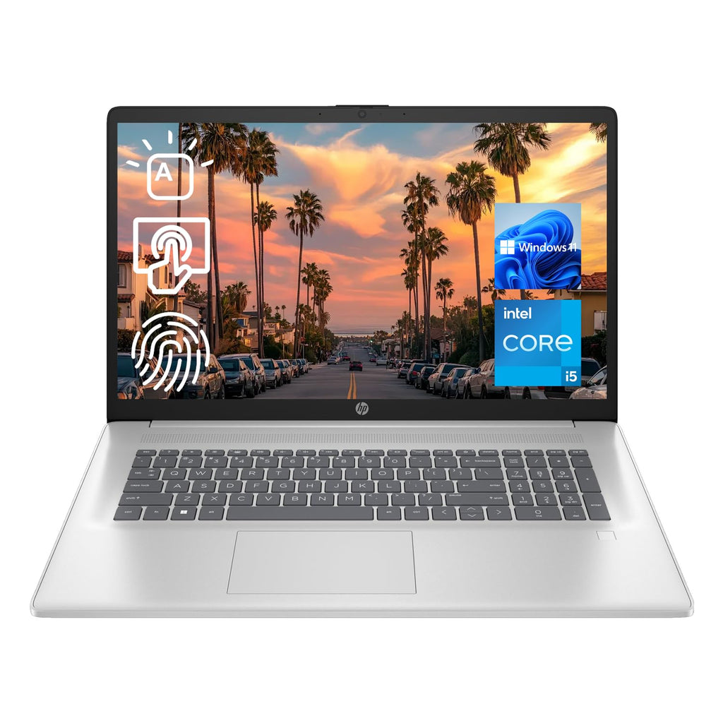 17.3" HD+ Touchscreen Laptop, Intel Core i5, 32GB RAM, 1TB SSD, Silver M439982
