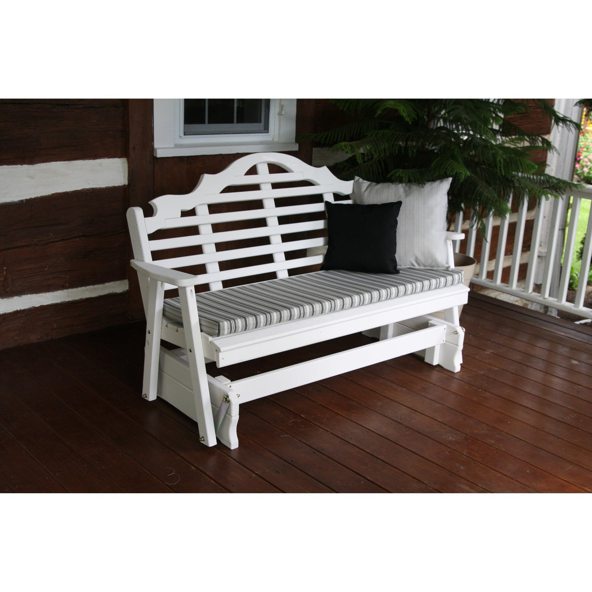 Yellow Pine Glider Bench S84037