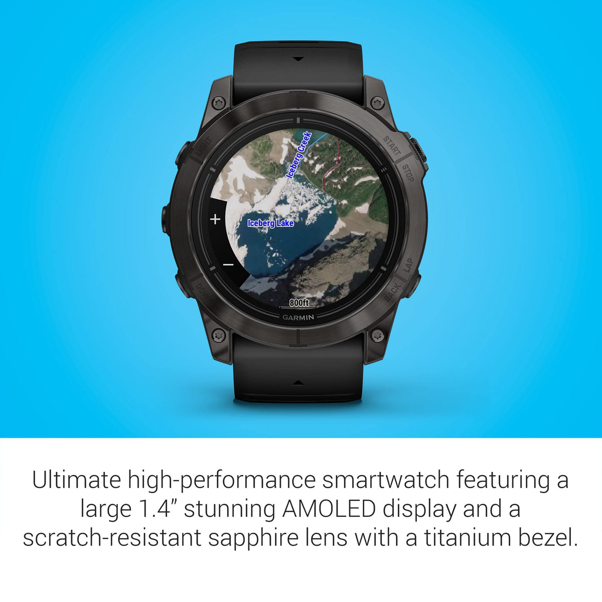 Black 51mm Smartwatch I523126