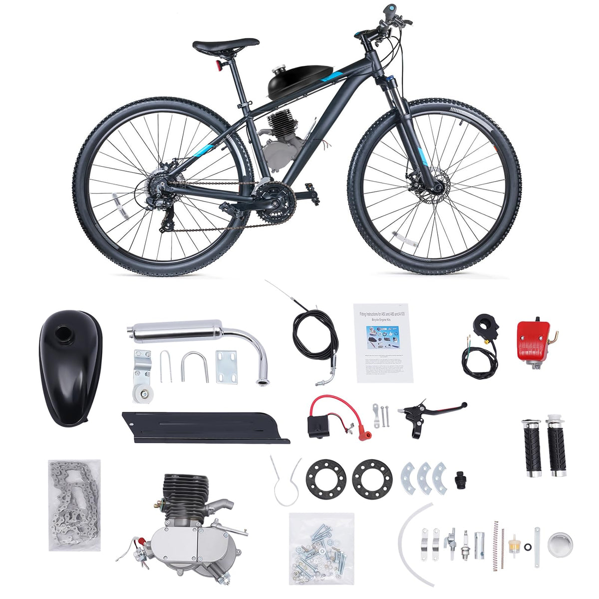 2 Stroke Bike Engine Kit with 36 Tooth Sprocket R938