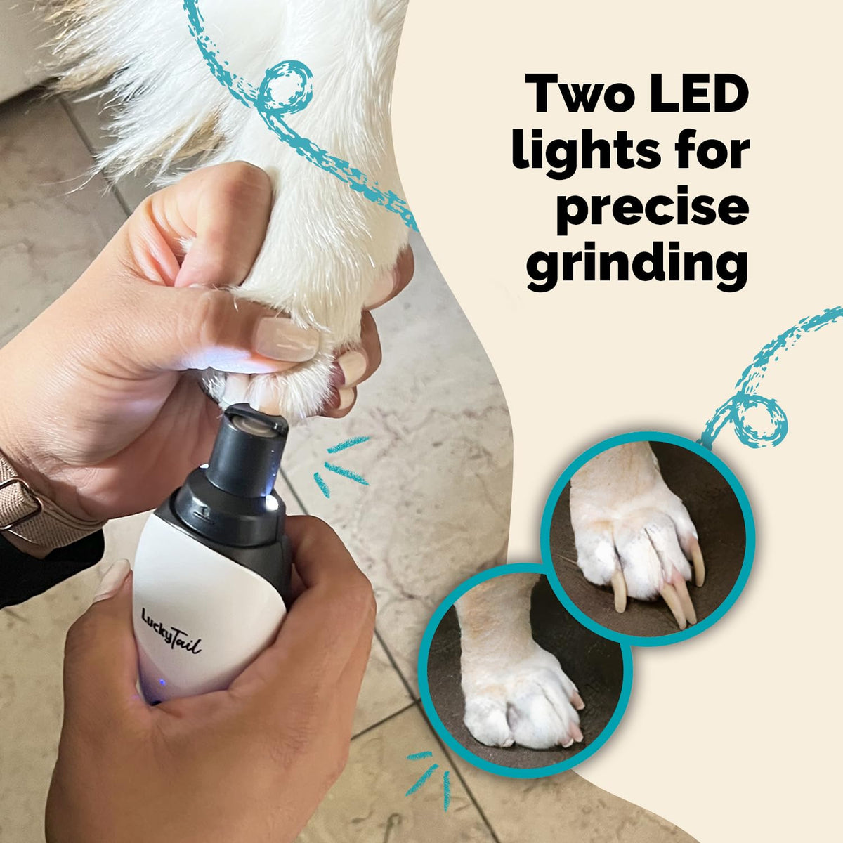 Dog Nail Grinder with Light X997839