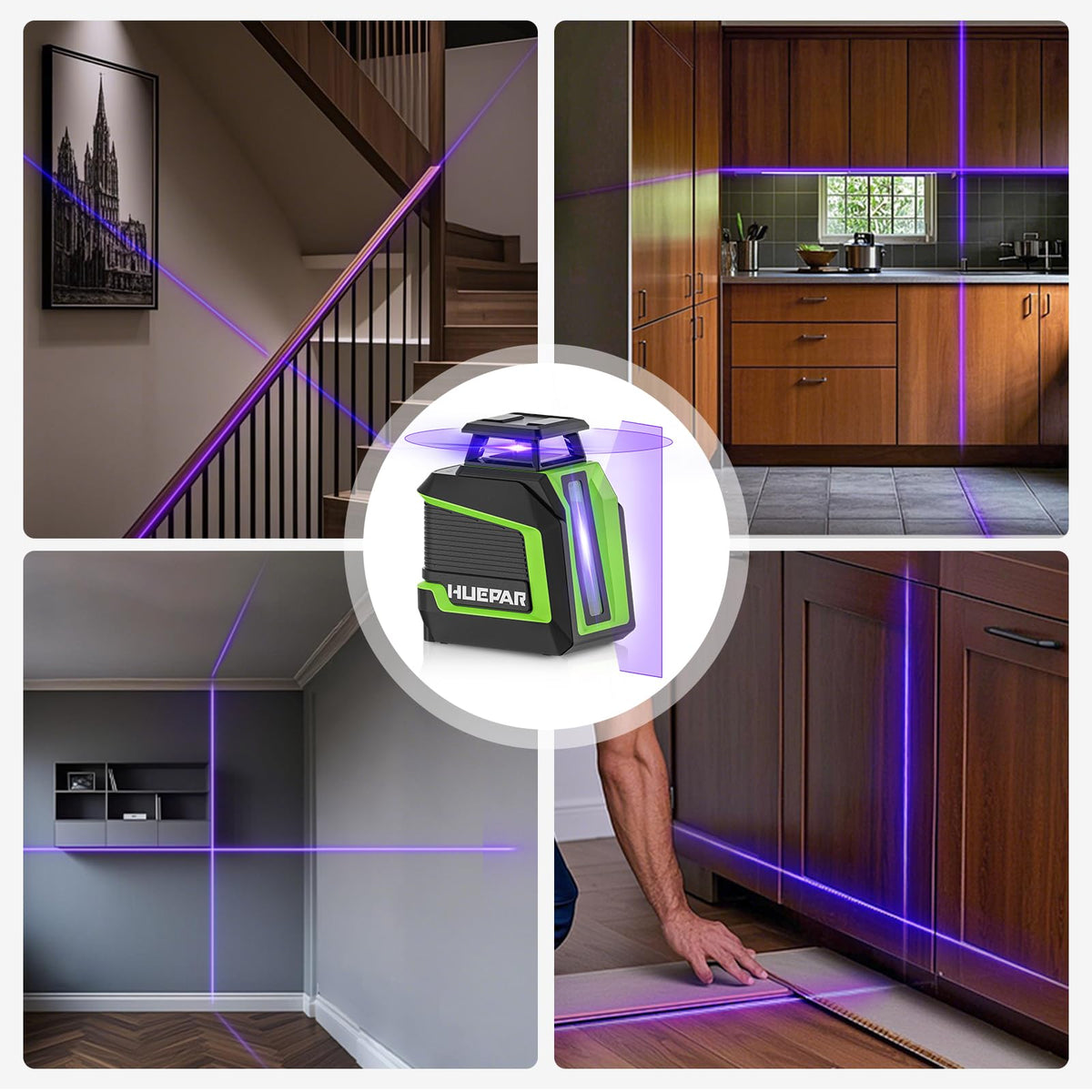 360° Self Leveling Laser Level with Pulse Mode R293