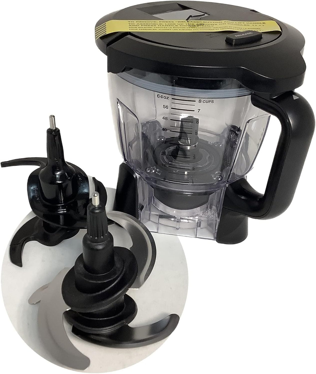 64oz 8 Cup Food Processor Bowl Locking Lid Blade Kit V6012