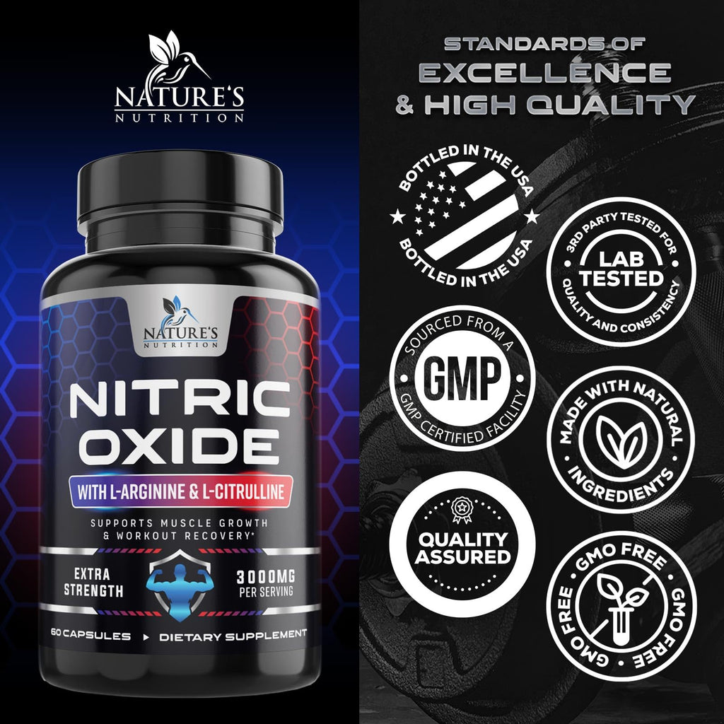 Nitric Oxide Booster 60 Capsules Z197269