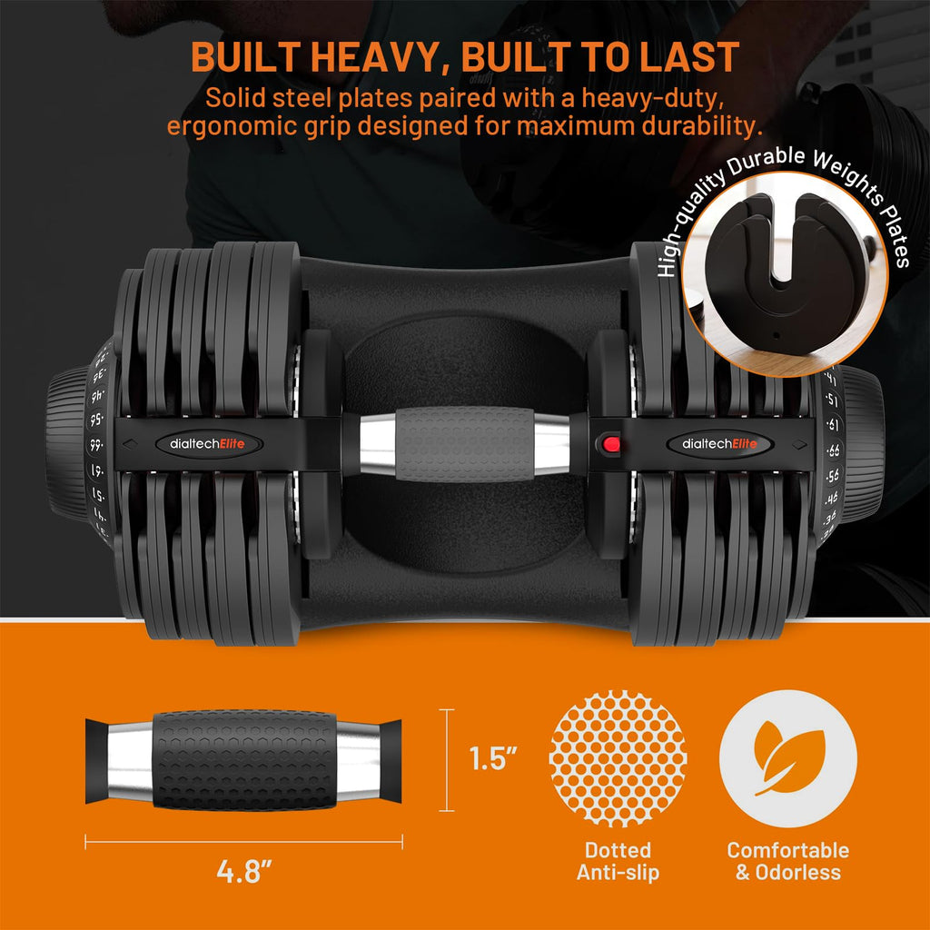 Adjustable Dumbbells Set 5–88LB V2399