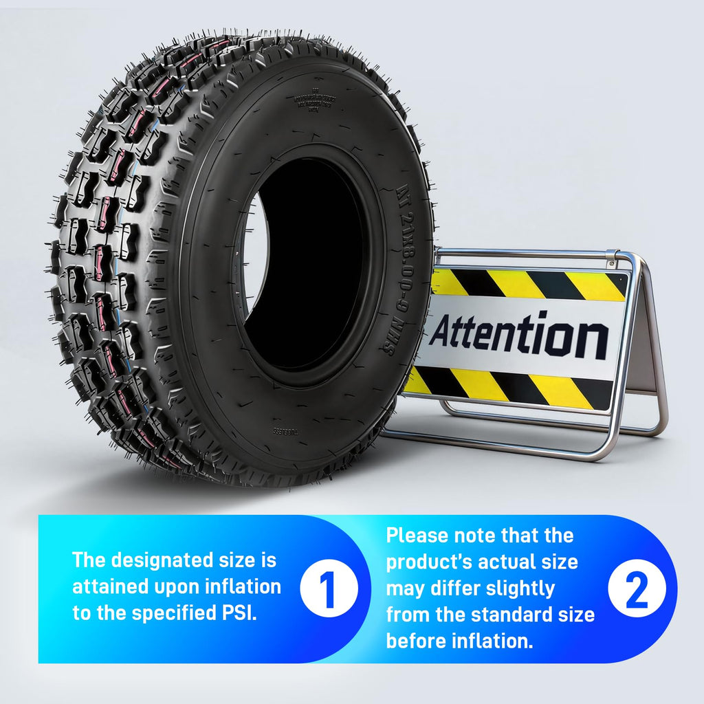 21x8-9 All-Terrain ATV/UTV Tires Set of 2 R735331