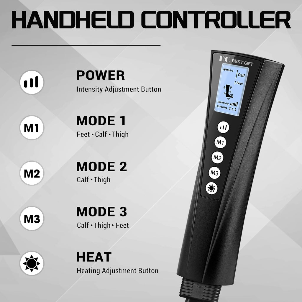 Air Compression Massager with Heat N608