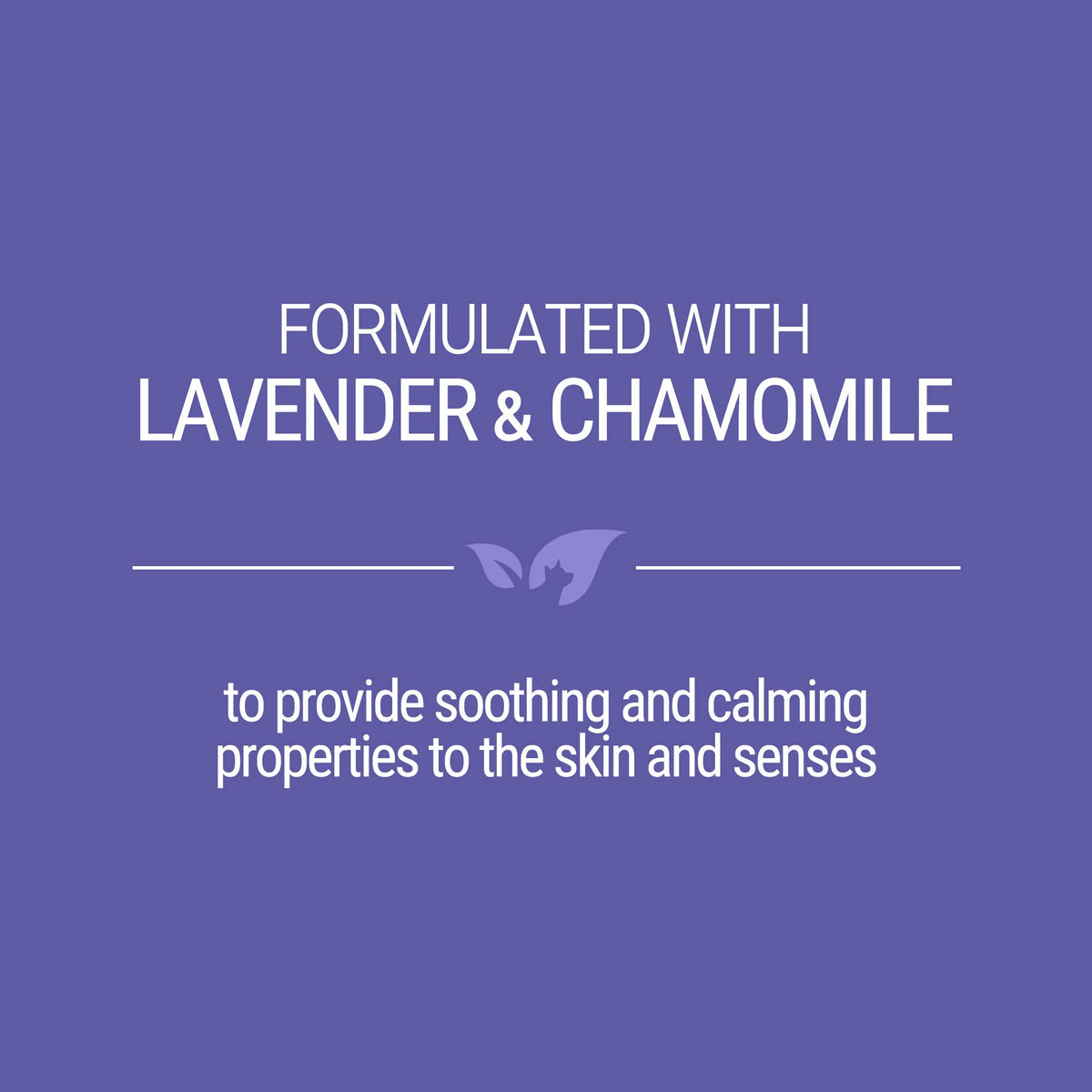 Lavender and Chamomile Calming Dog Shampoo, 1 Gallon O737953