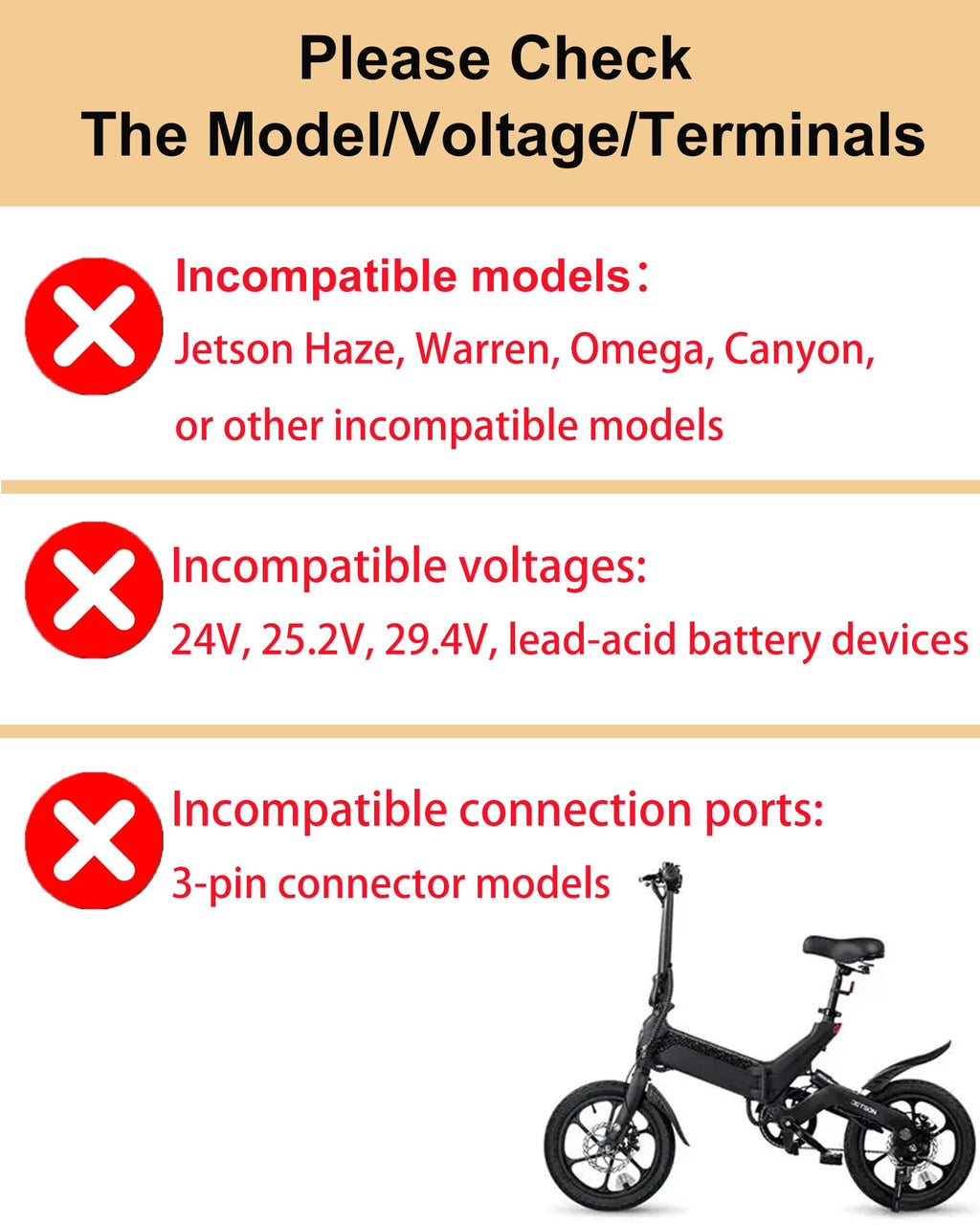 42V 2A Electric Scooter Charger M45251