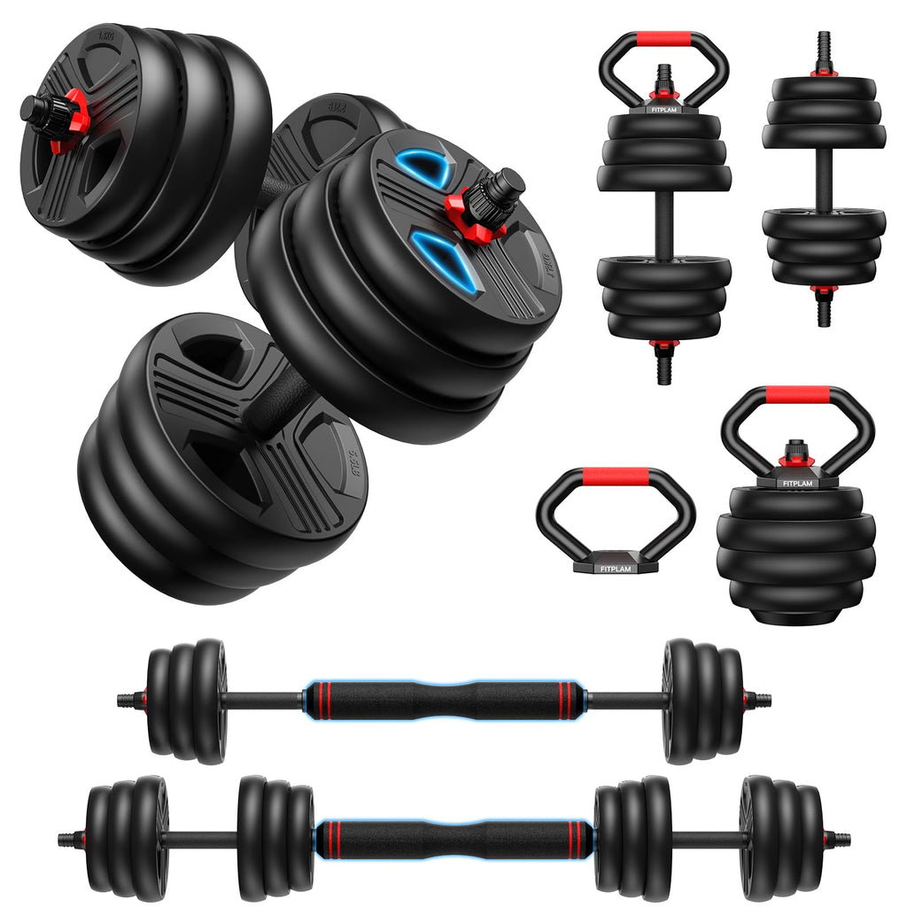 Adjustable 5 in 1 Dumbbell Set 20-90 lbs P332