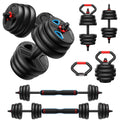 Adjustable 5 in 1 Dumbbell Set 20-90 lbs P332