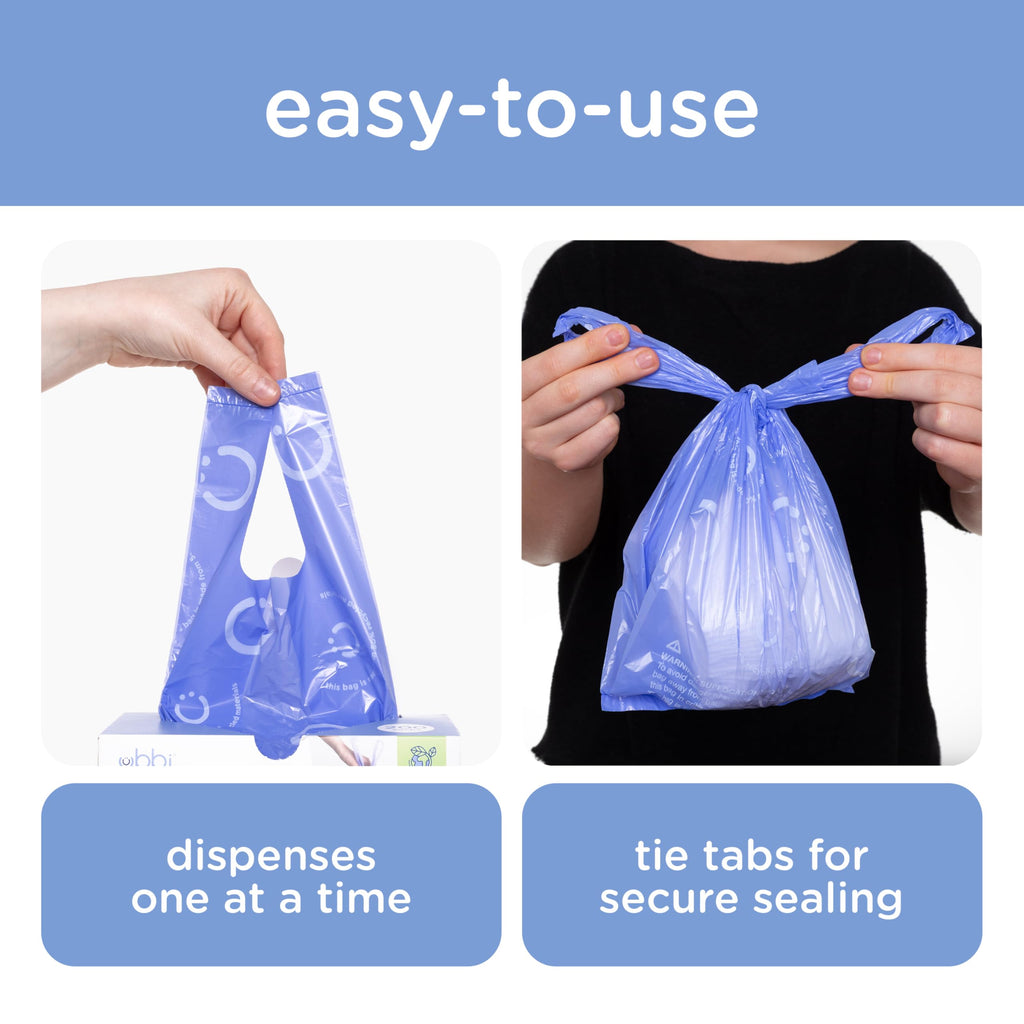 Lavender Scented Disposable Diaper Sacks 200 Count Q6123