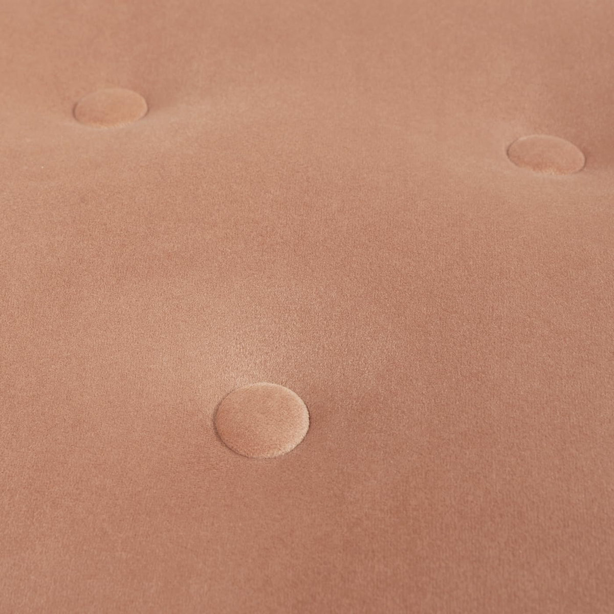 24" Orange Velvet Round Tufted Ottoman Y92455