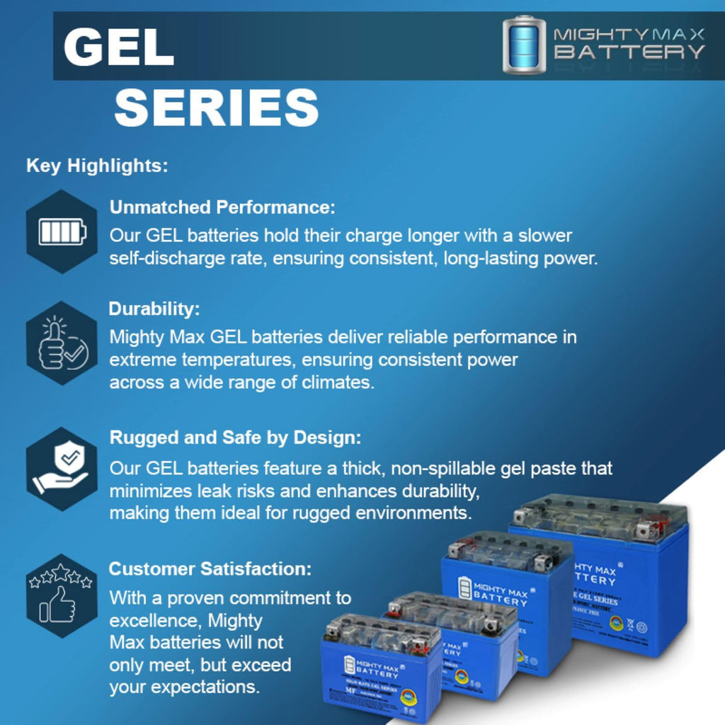 12V 11.2Ah GEL Battery D315