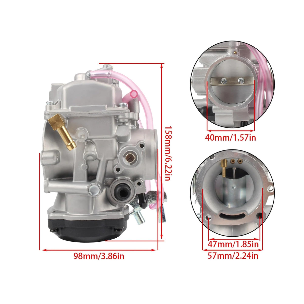 40mm Carburetor Set Y123638